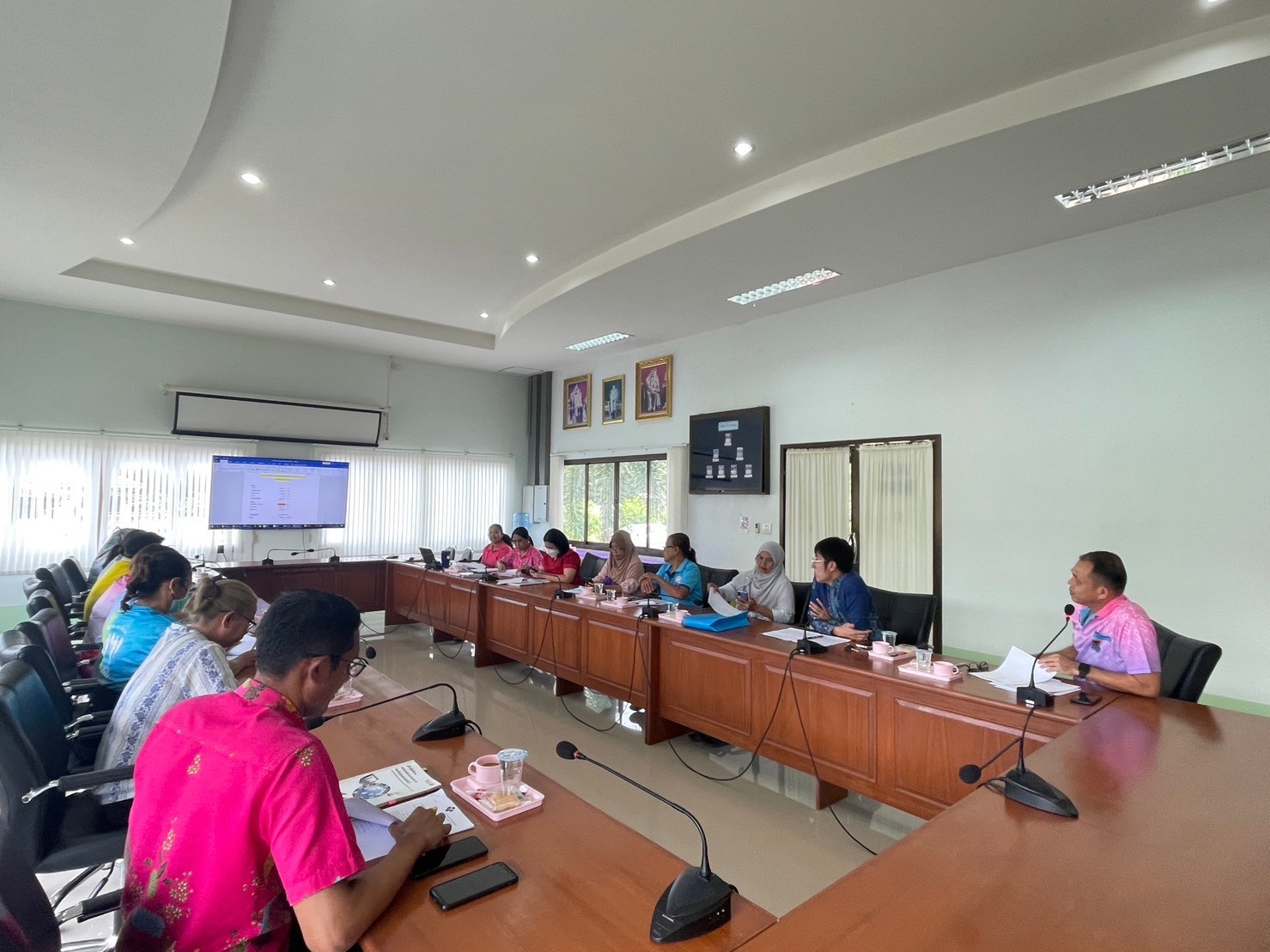 ประชุมคณะกรรมการบริหารกองทุนหลักประกันสุขภาพตำบลมะรุ่ย ครั้งที่ 1/2567