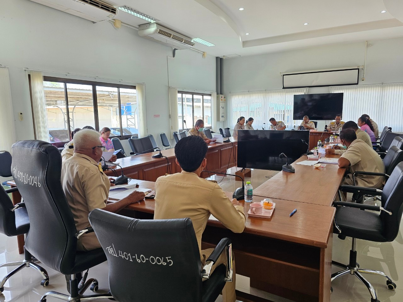 การประชุมสภาองค์การบริหารส่วนตำบลมะรุ่ย สมัยสามัญ สมัยที่ 1 ประจำปี 2567